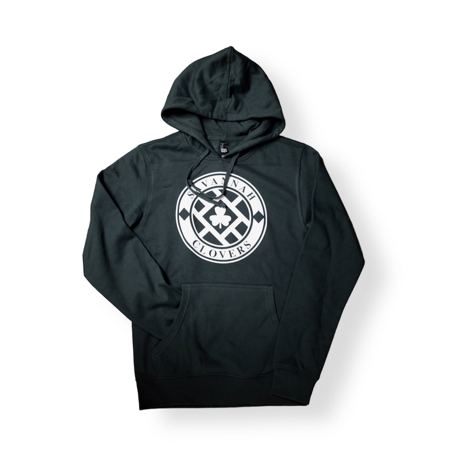 Crest Fleece Hoodie (Forest Green)