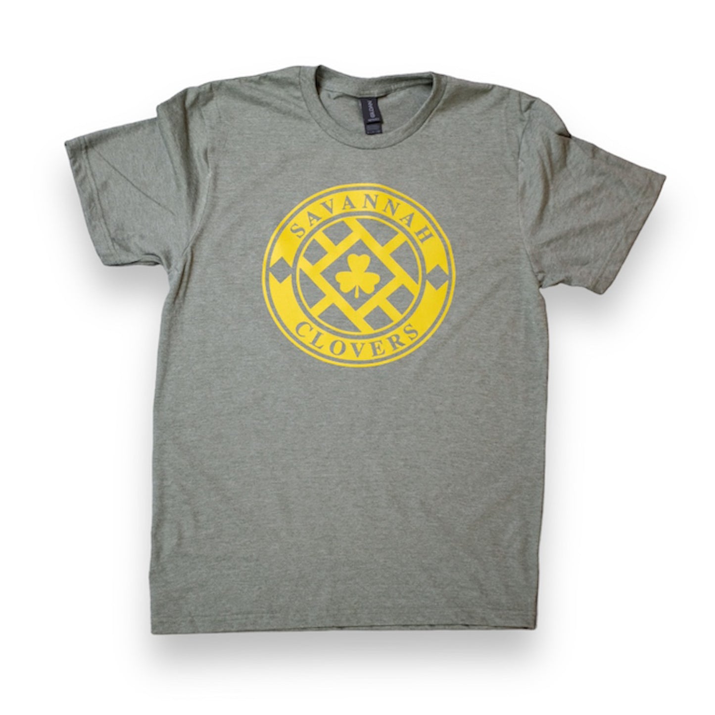 Crest T-Shirt (Military Green/Gold)