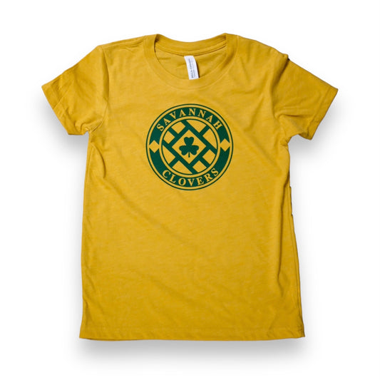 Youth Crest T-Shirt (Gold/Green)